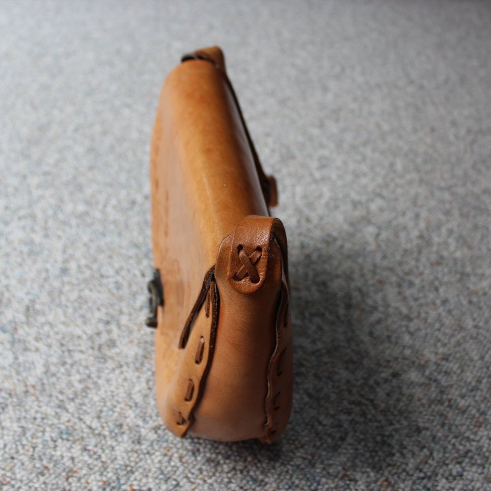 Vintage - Bohemian - Leather bag - Picture 3 of 4